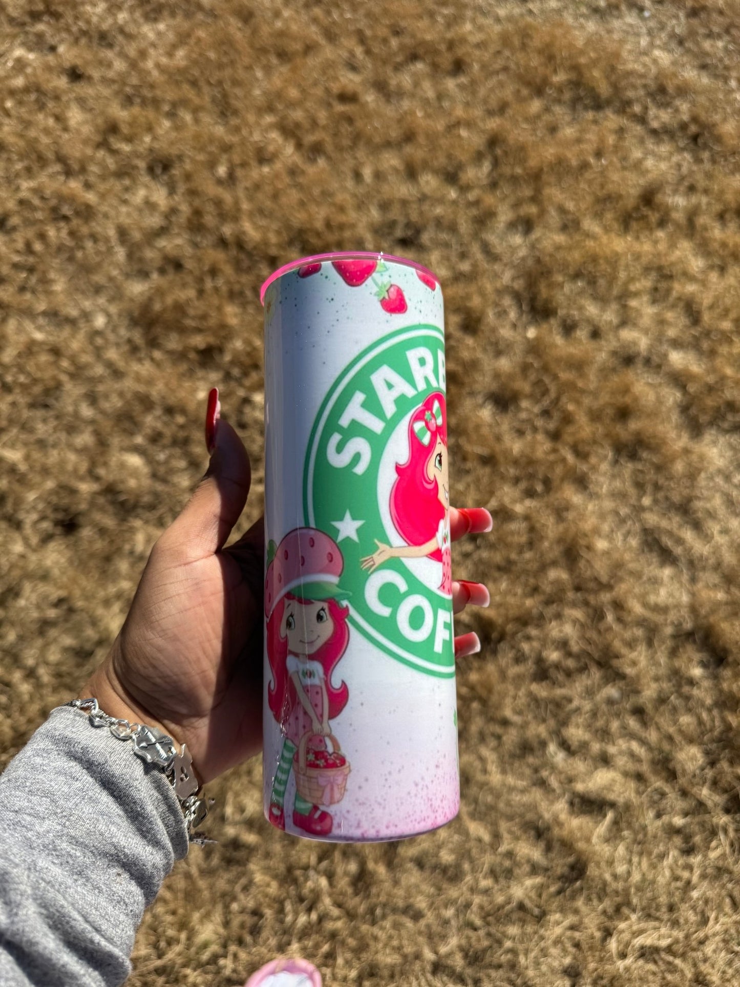 Strawberry Dreams 20oz Tumbler Cup