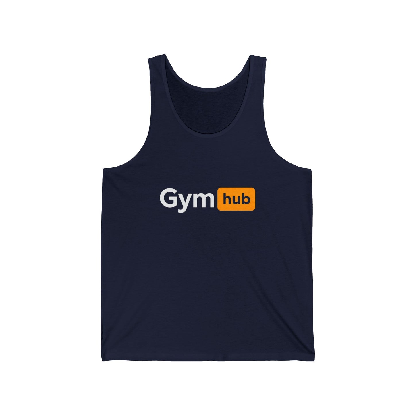 Gym Hub Unisex Jersey Tank – Casual Sportswear for Fitness Lovers