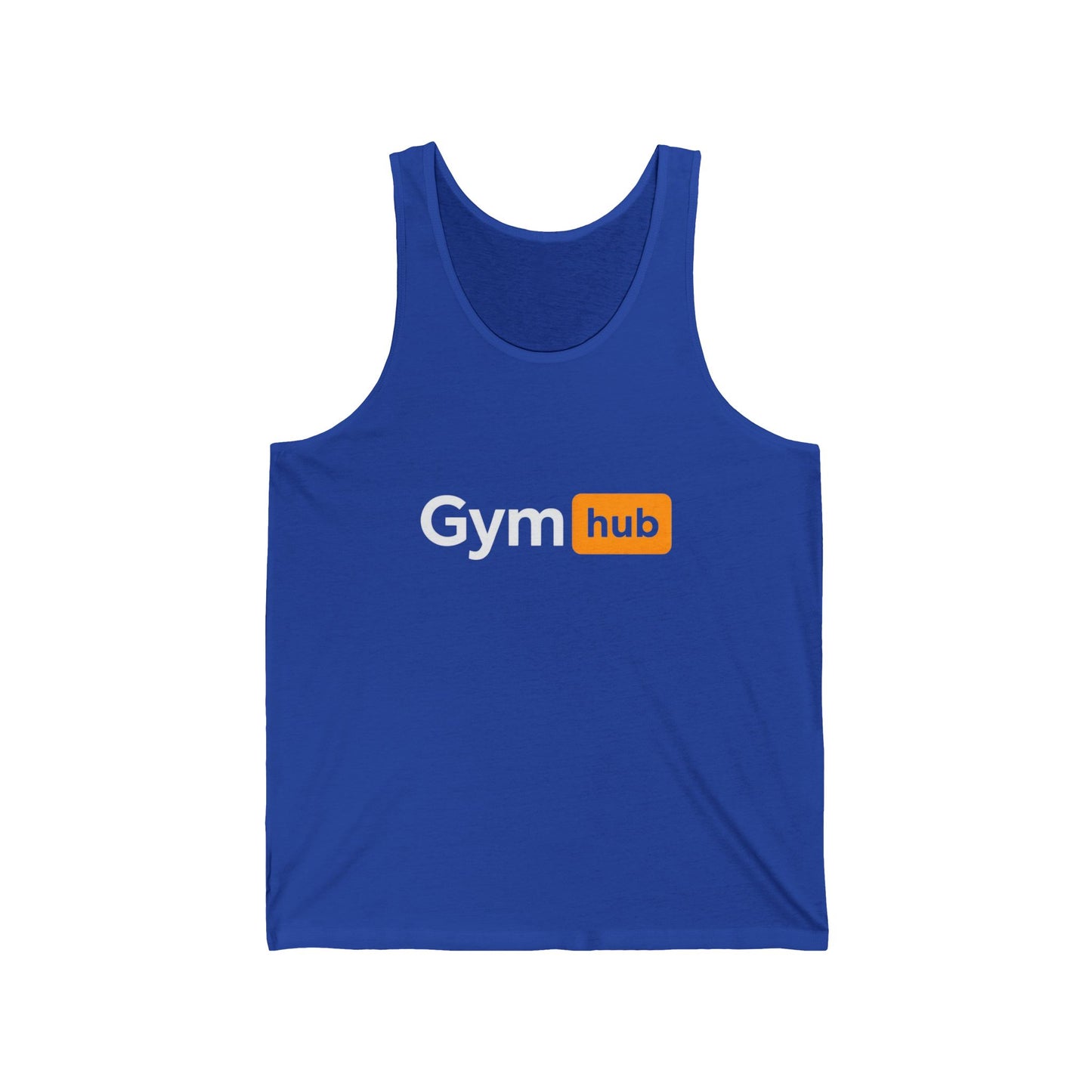 Gym Hub Unisex Jersey Tank – Casual Sportswear for Fitness Lovers