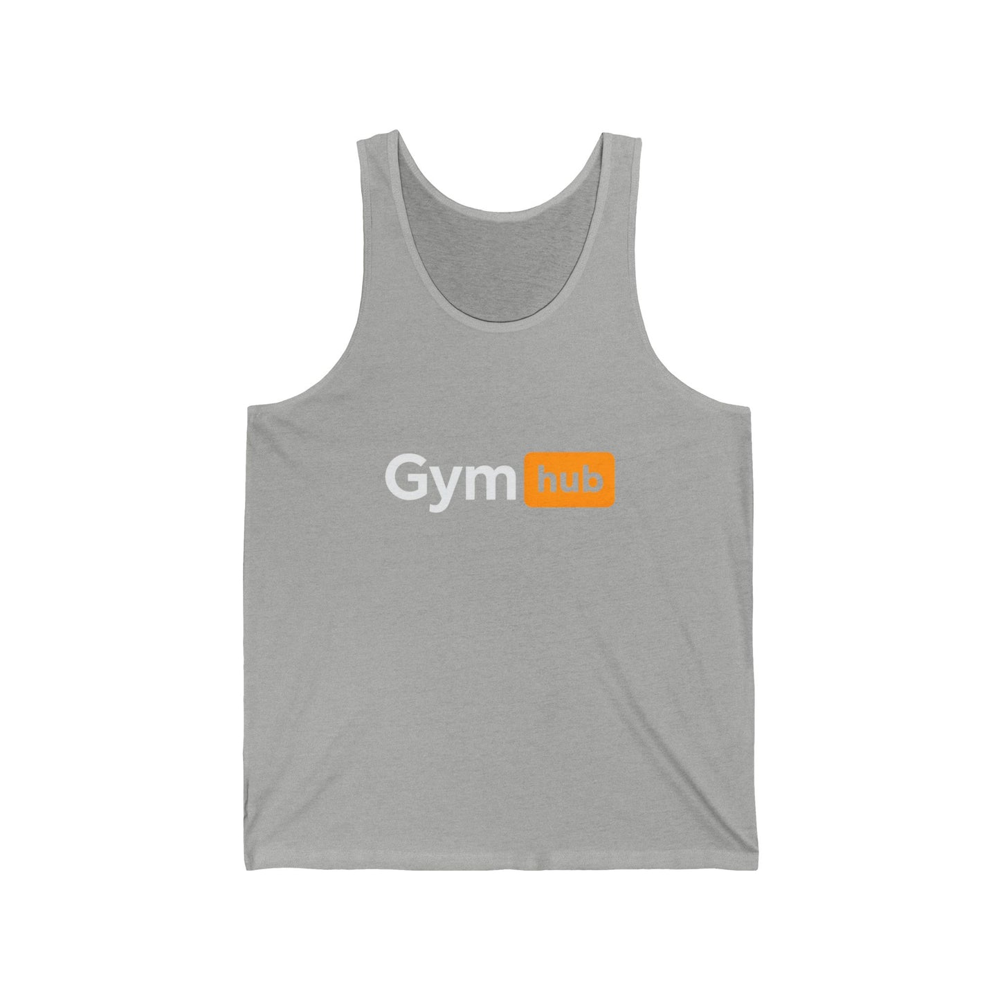 Gym Hub Unisex Jersey Tank – Casual Sportswear for Fitness Lovers