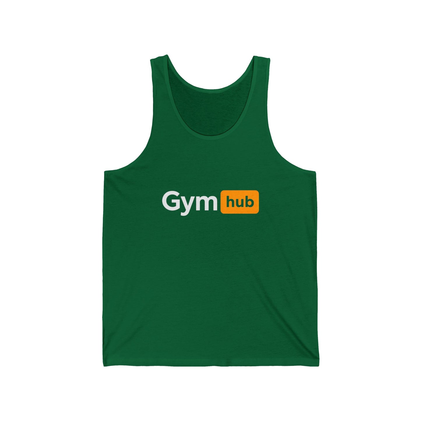Gym Hub Unisex Jersey Tank – Casual Sportswear for Fitness Lovers