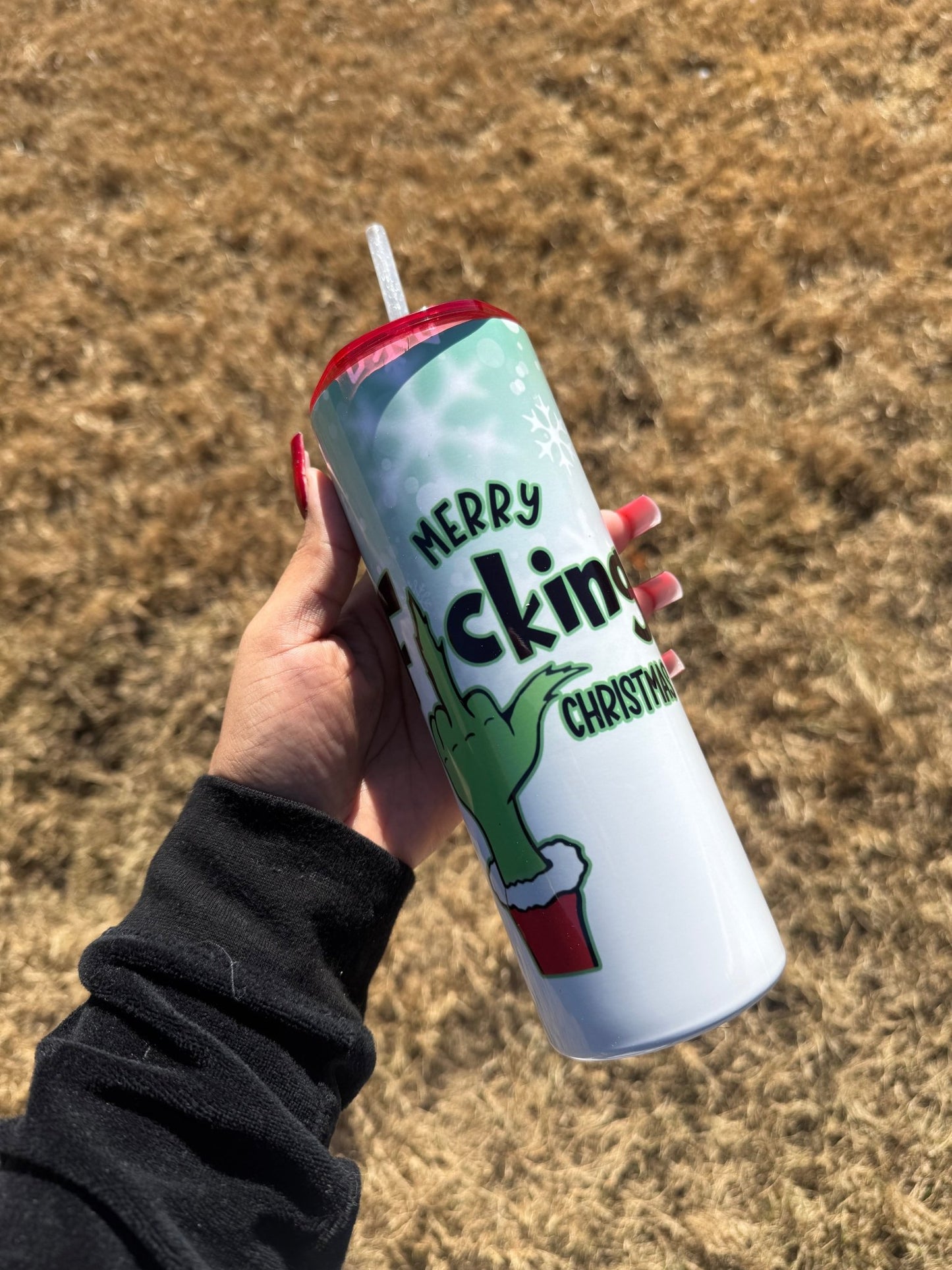 Merry Grinchmas 20oz Tumbler Cup