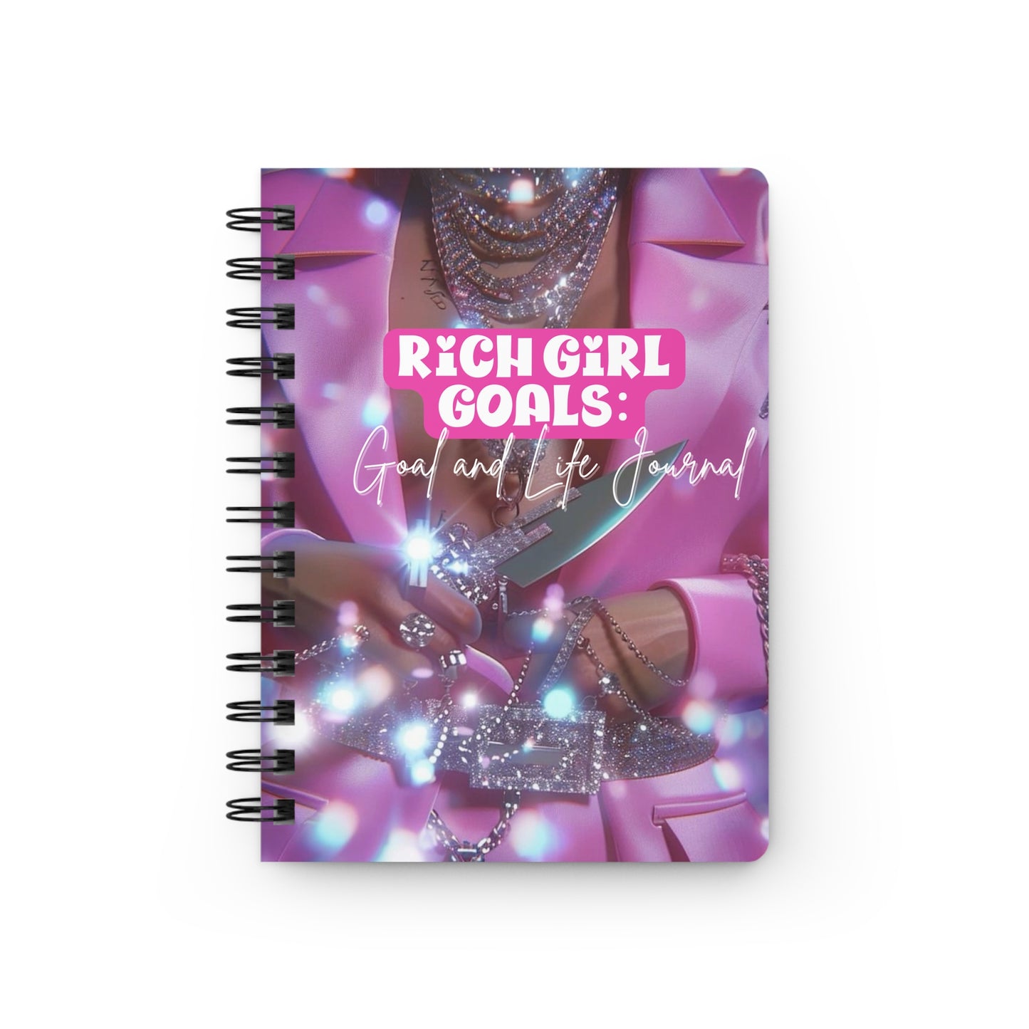 Rich Girl Goals Spiral Bound Journal | Dreamers Planner