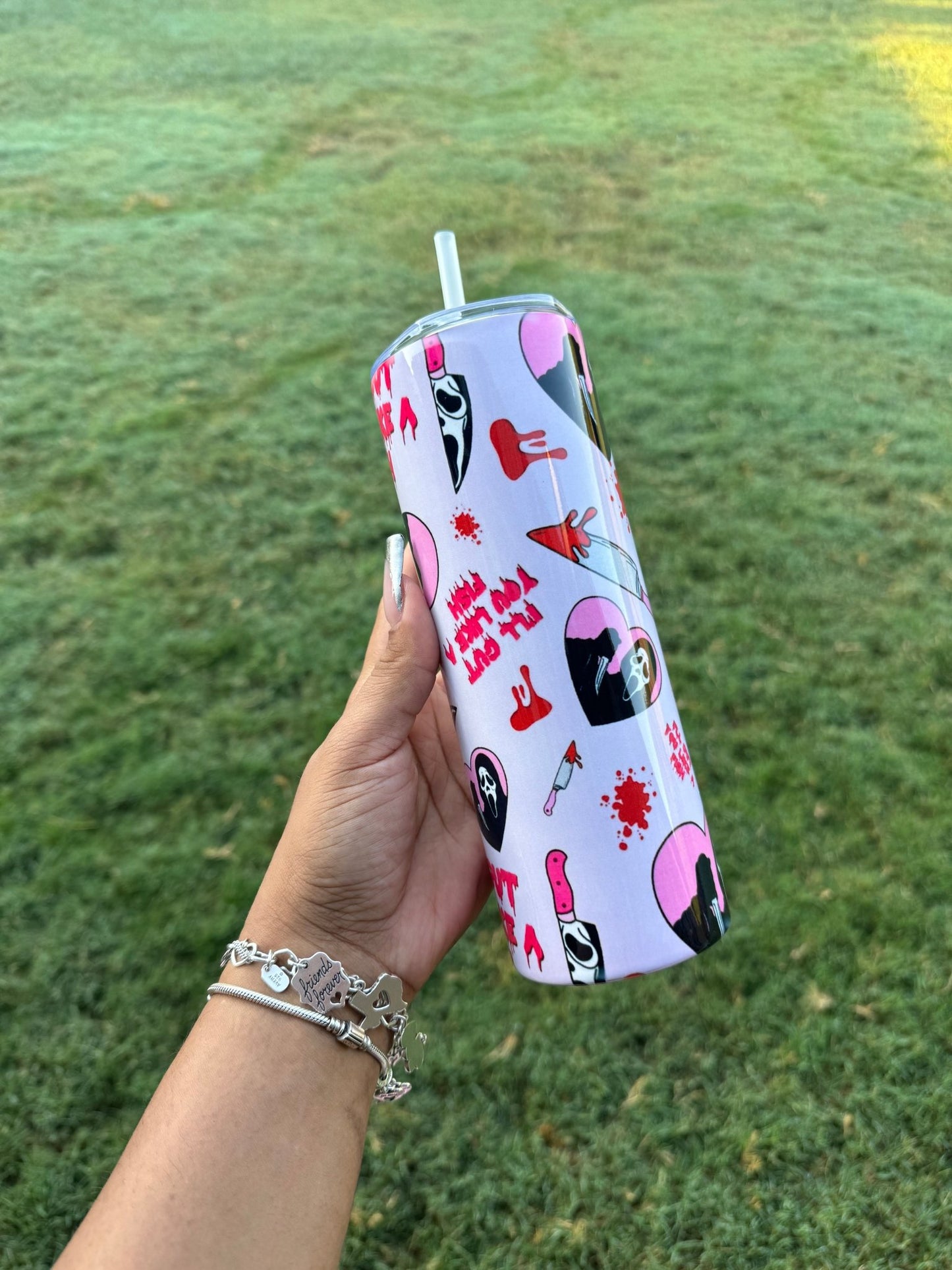 Spooky Love Scream 20oz Tumbler Cup