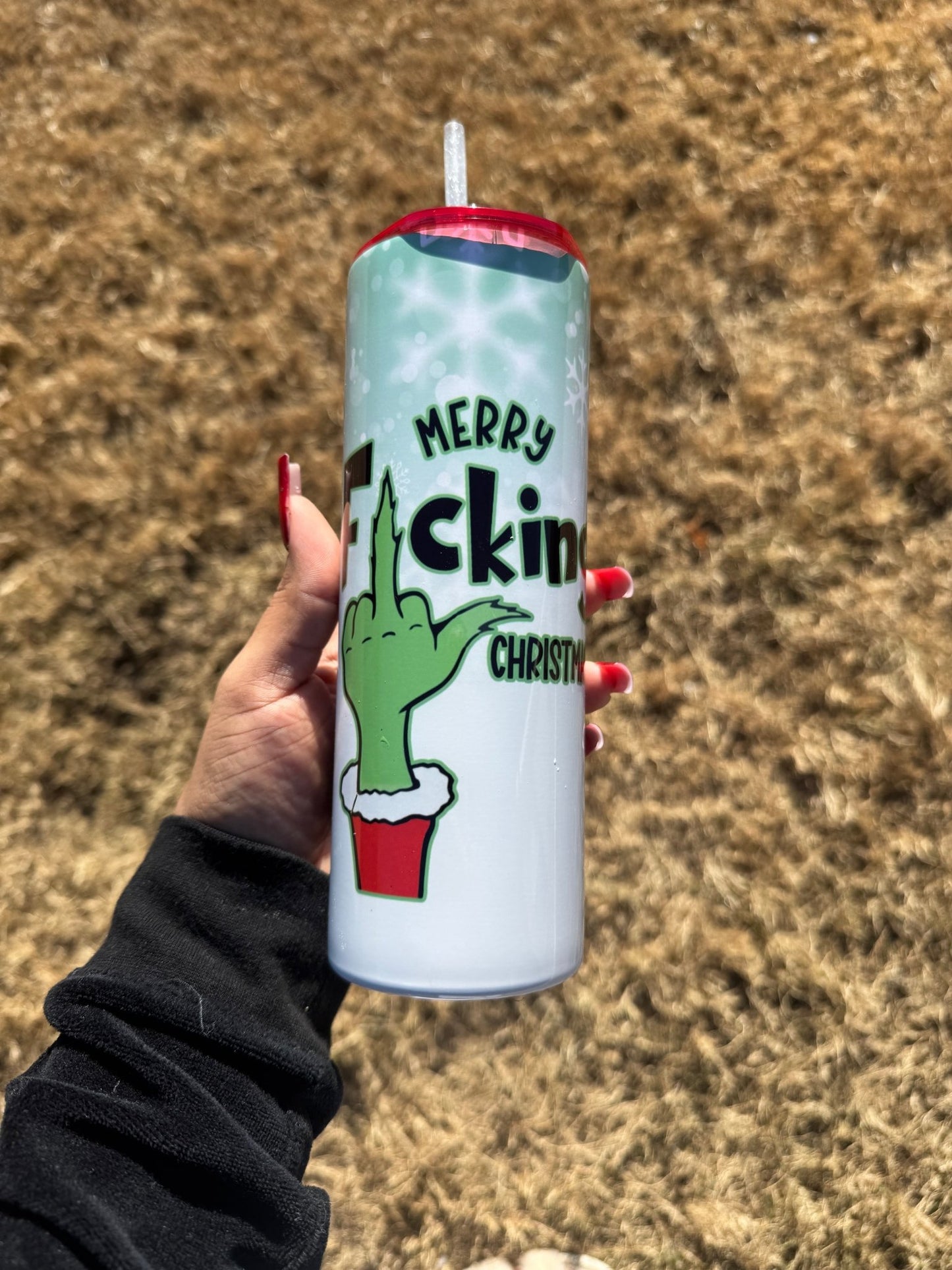 Merry Grinchmas 20oz Tumbler Cup