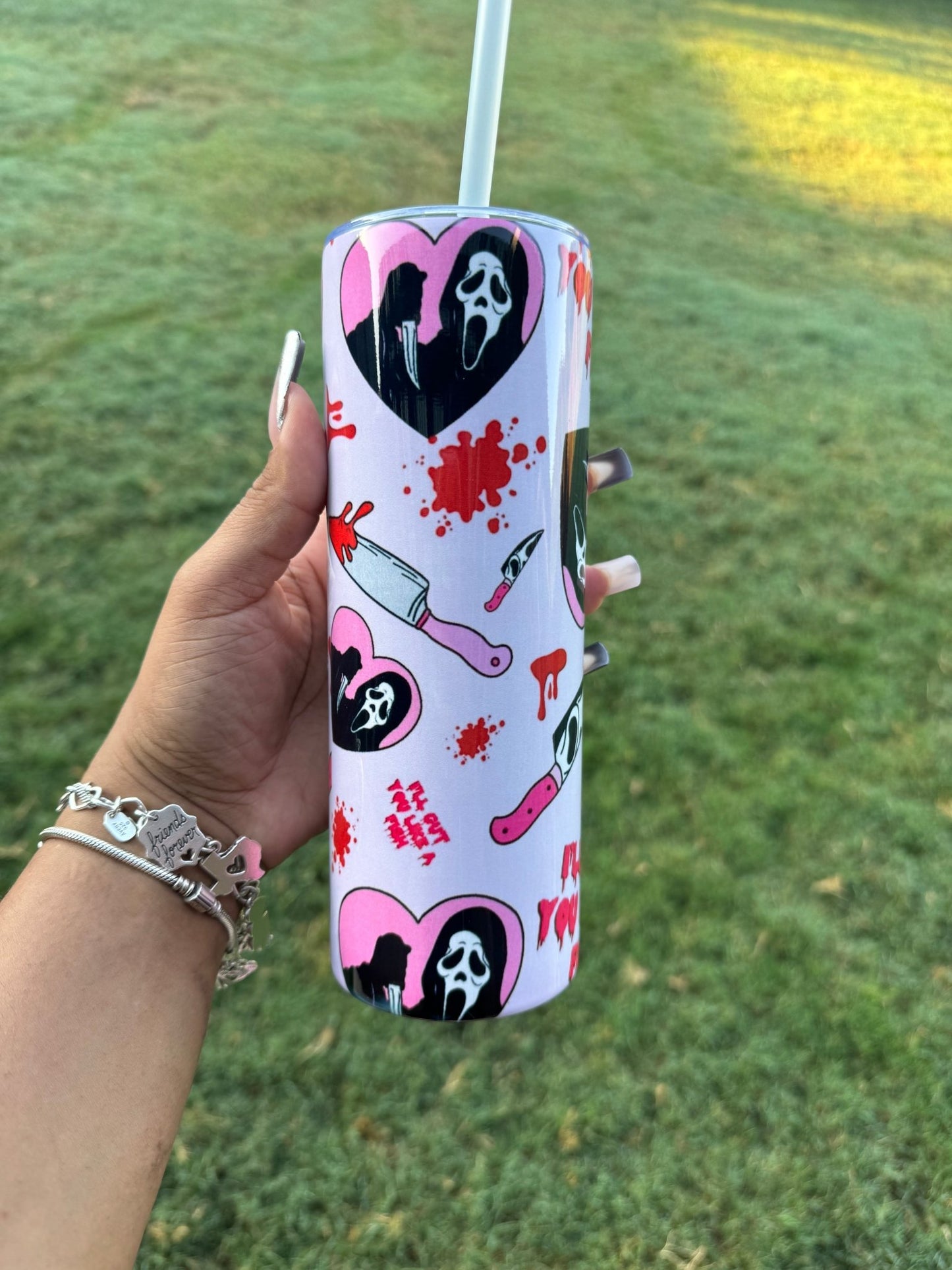 Spooky Love Scream 20oz Tumbler Cup