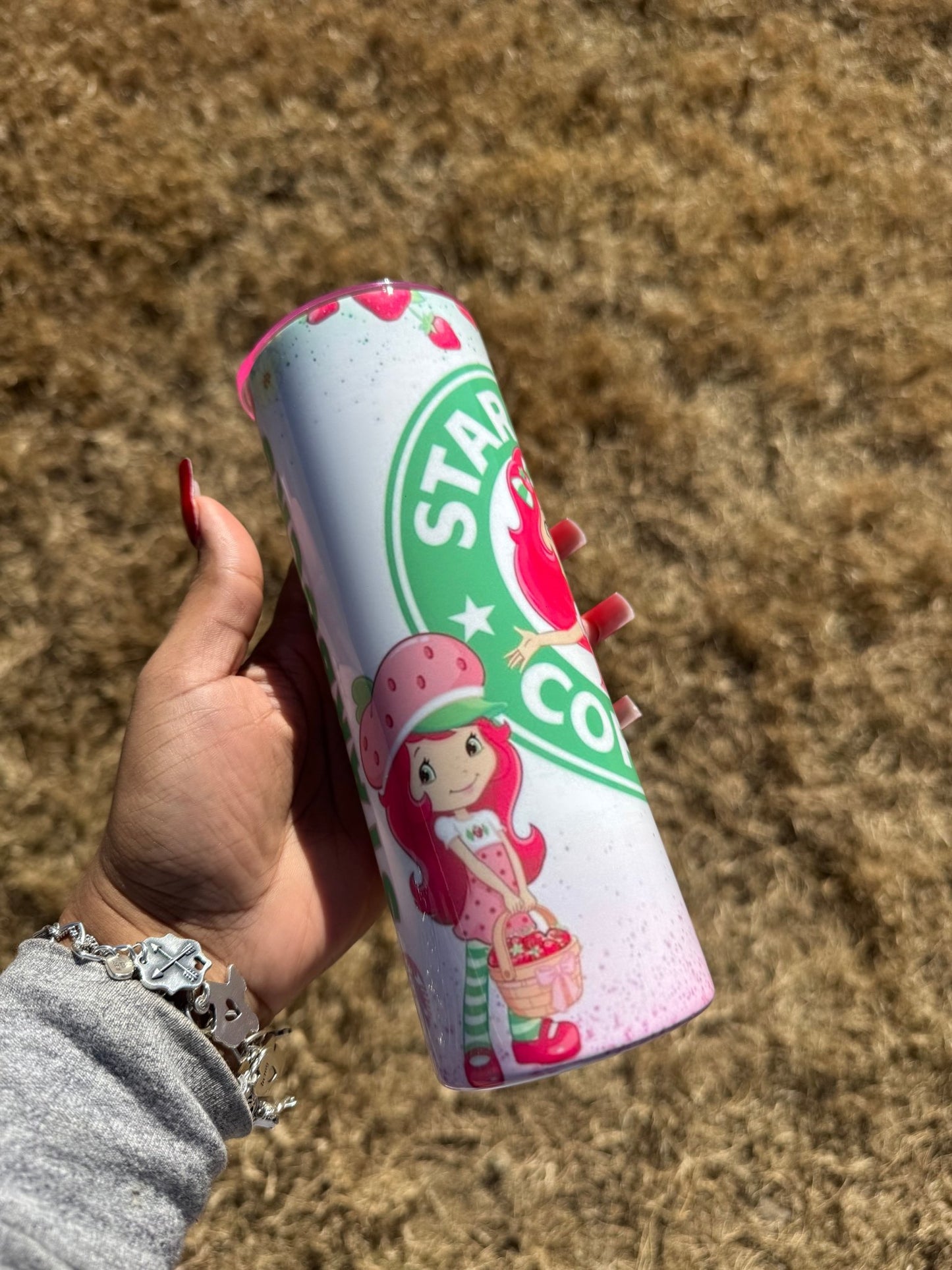 Strawberry Dreams 20oz Tumbler Cup