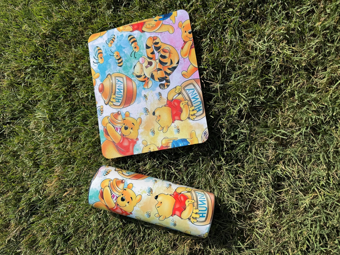 Winnie the Pooh Mouse Pad & Tumbler Bundle