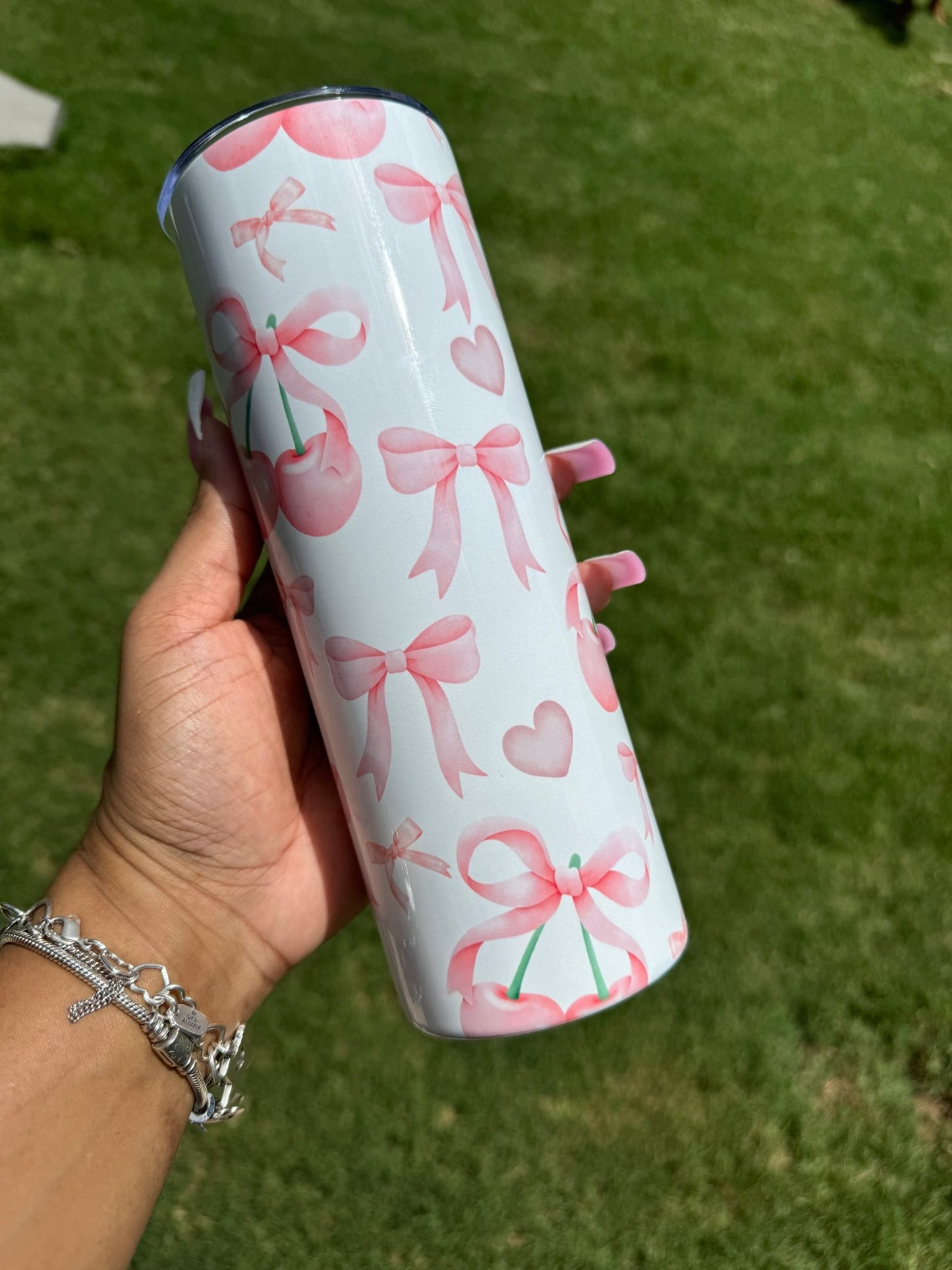 Pink Coquette 20oz Tumbler Cup