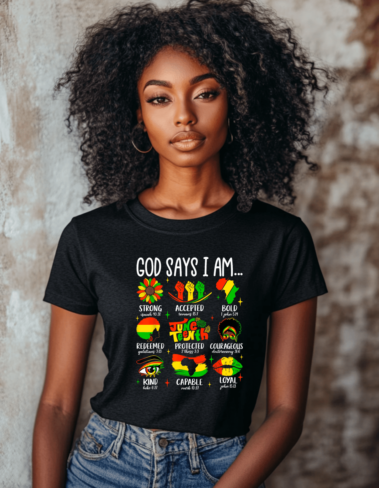 God Says I am Everything- Juneteenth T-Shirt