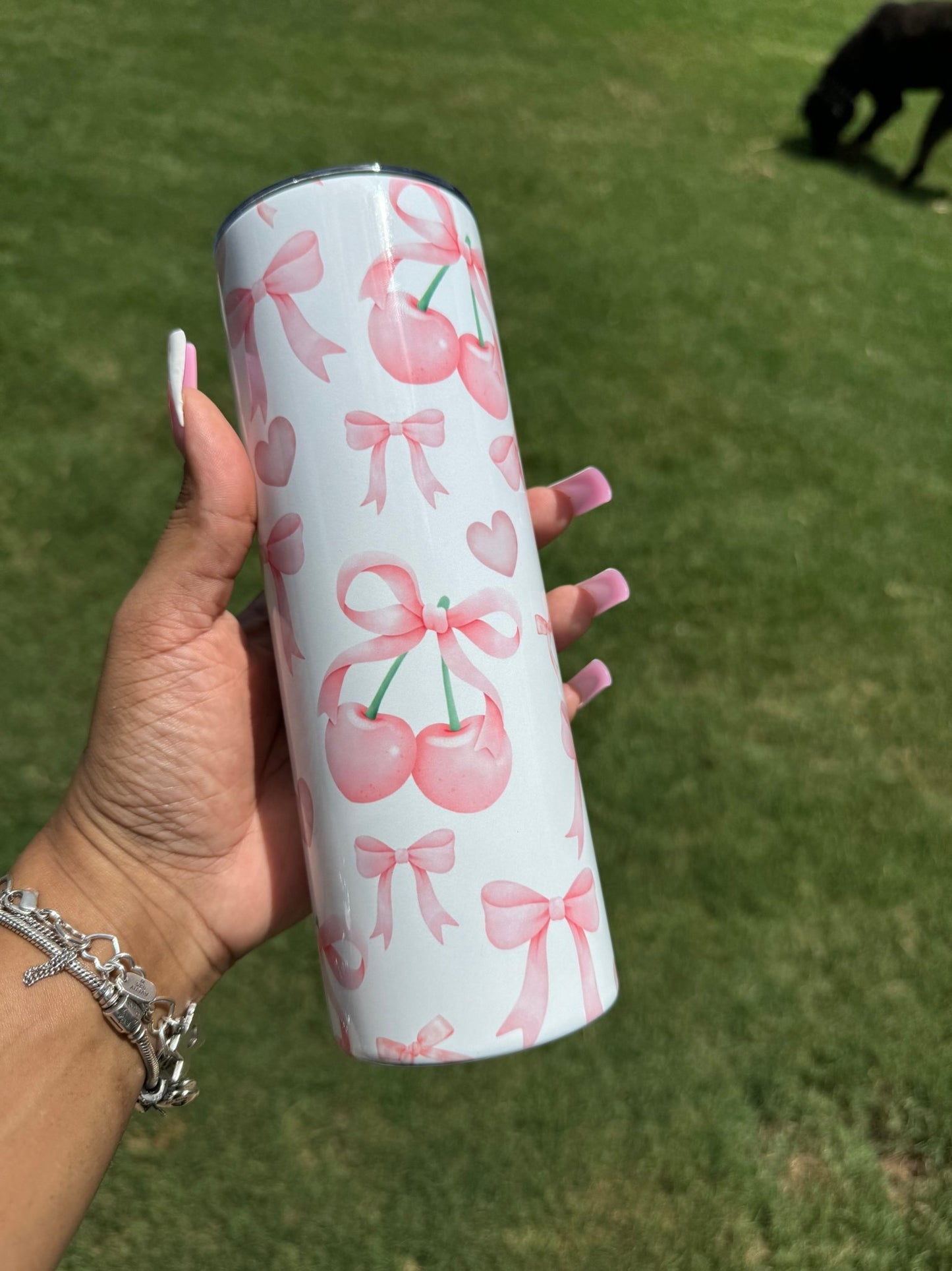 Pink Coquette 20oz Tumbler Cup