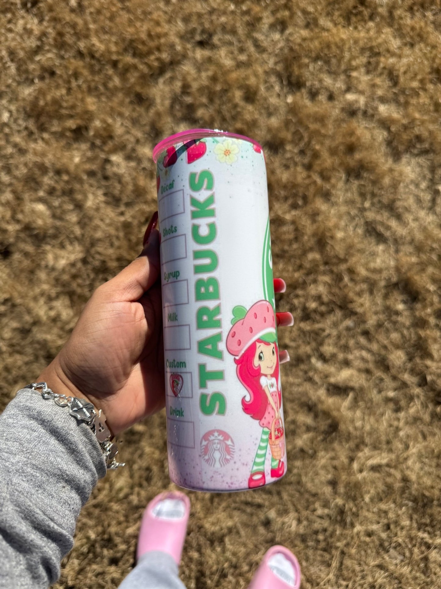 Strawberry Dreams 20oz Tumbler Cup