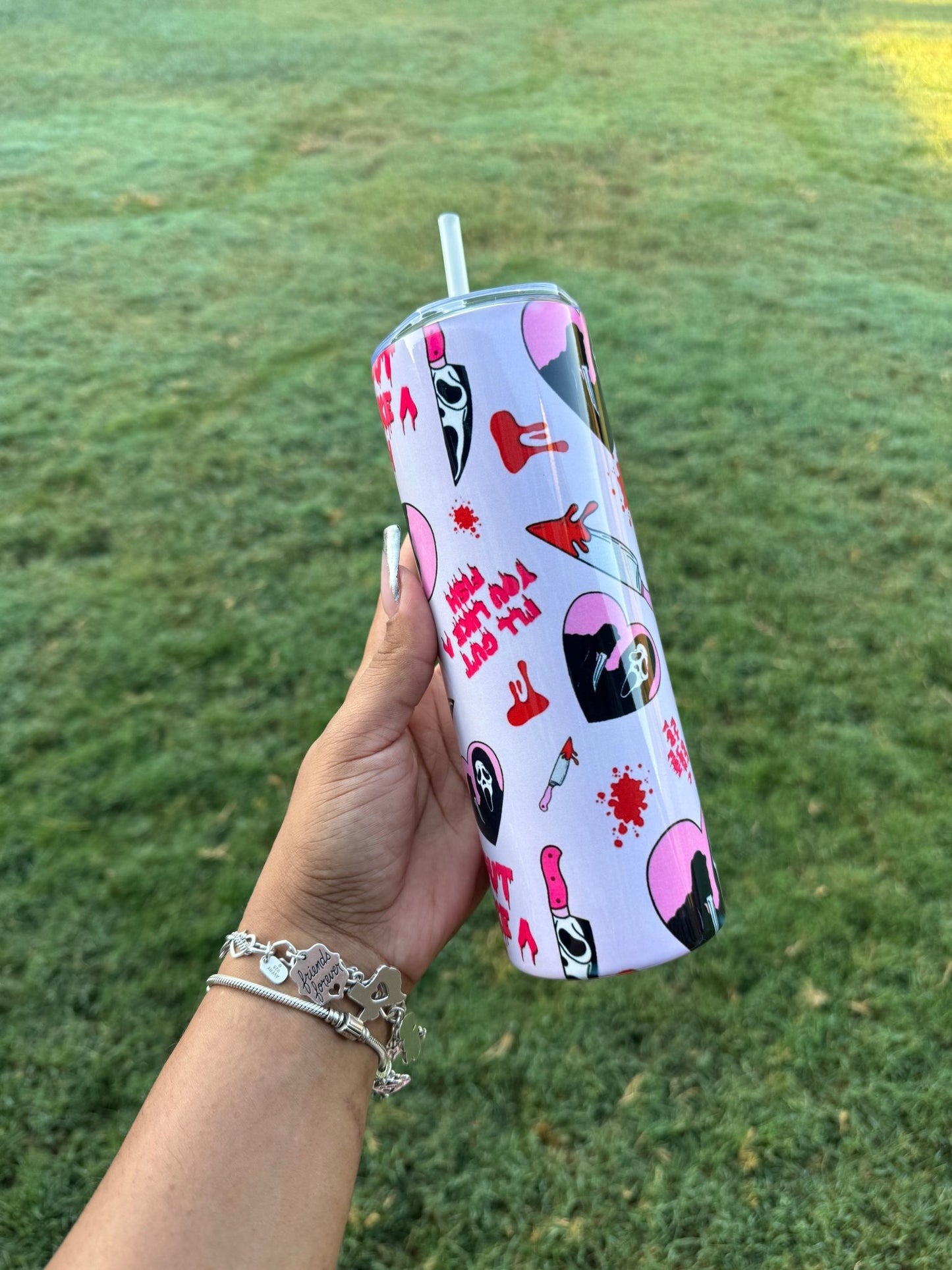 Spooky Love Scream 20oz Tumbler Cup