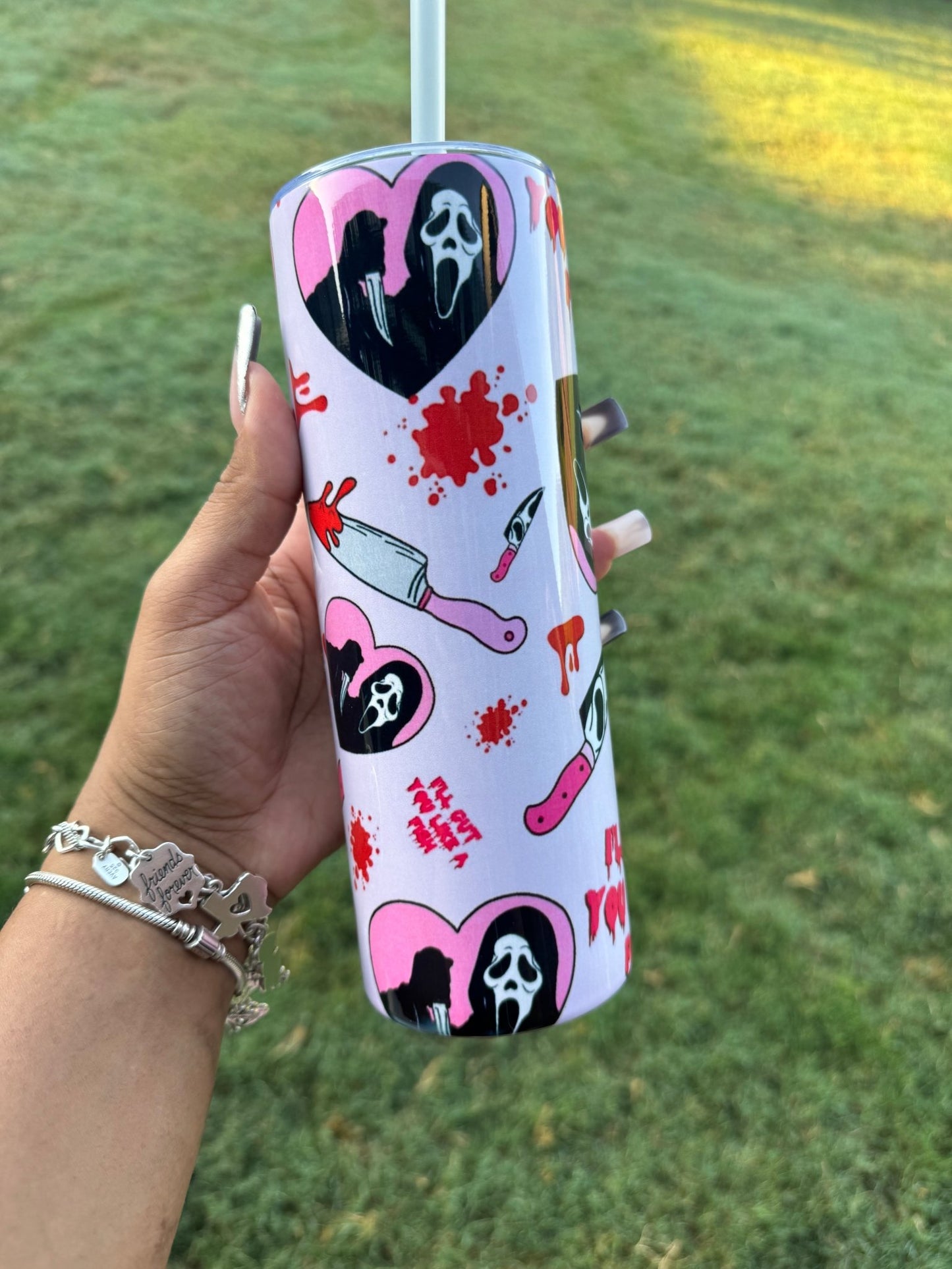 Spooky Love Scream 20oz Tumbler Cup