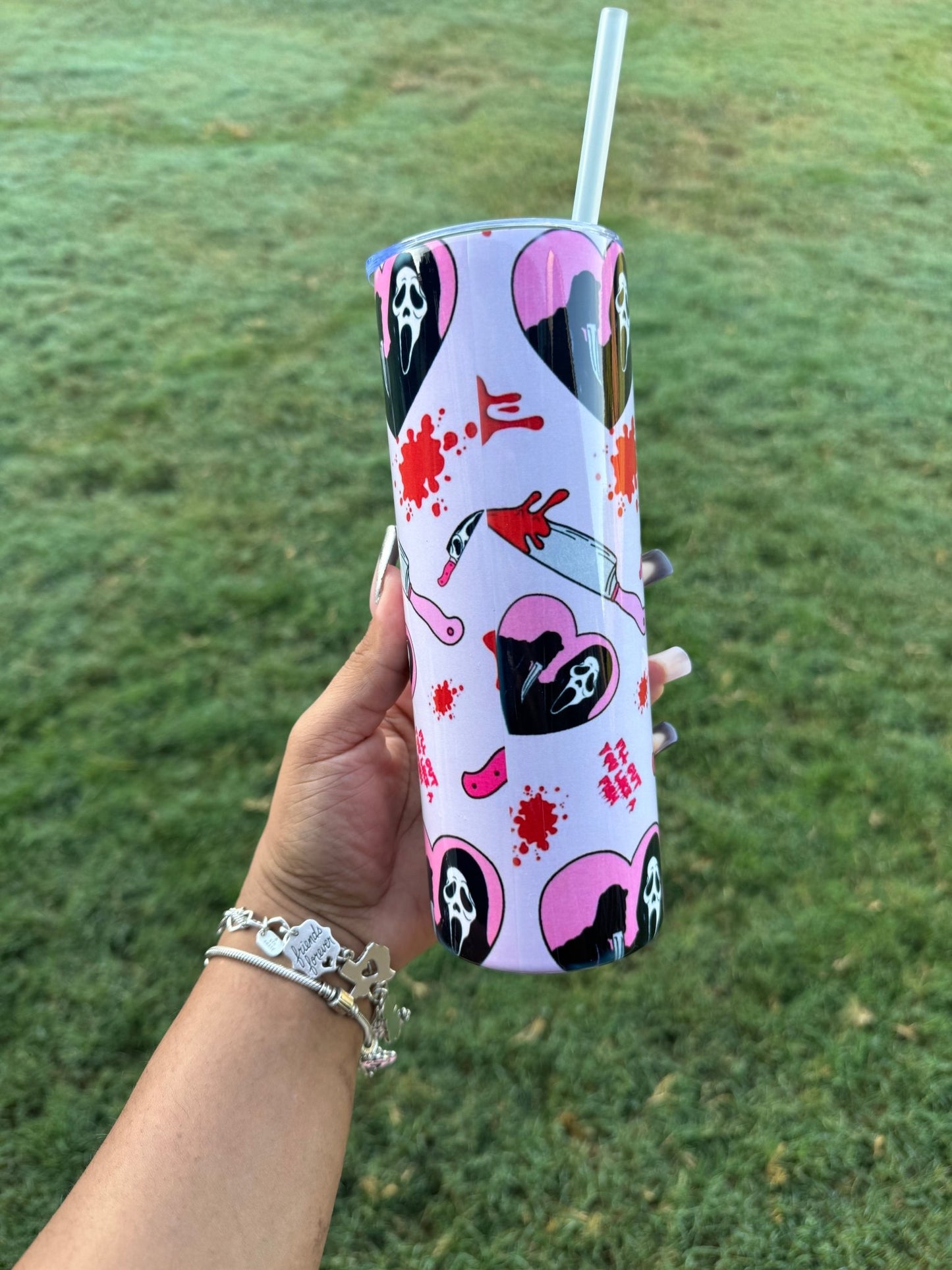 Spooky Love Scream 20oz Tumbler Cup