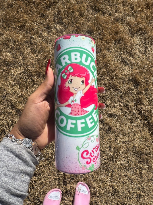 Strawberry Dreams 20oz Tumbler Cup