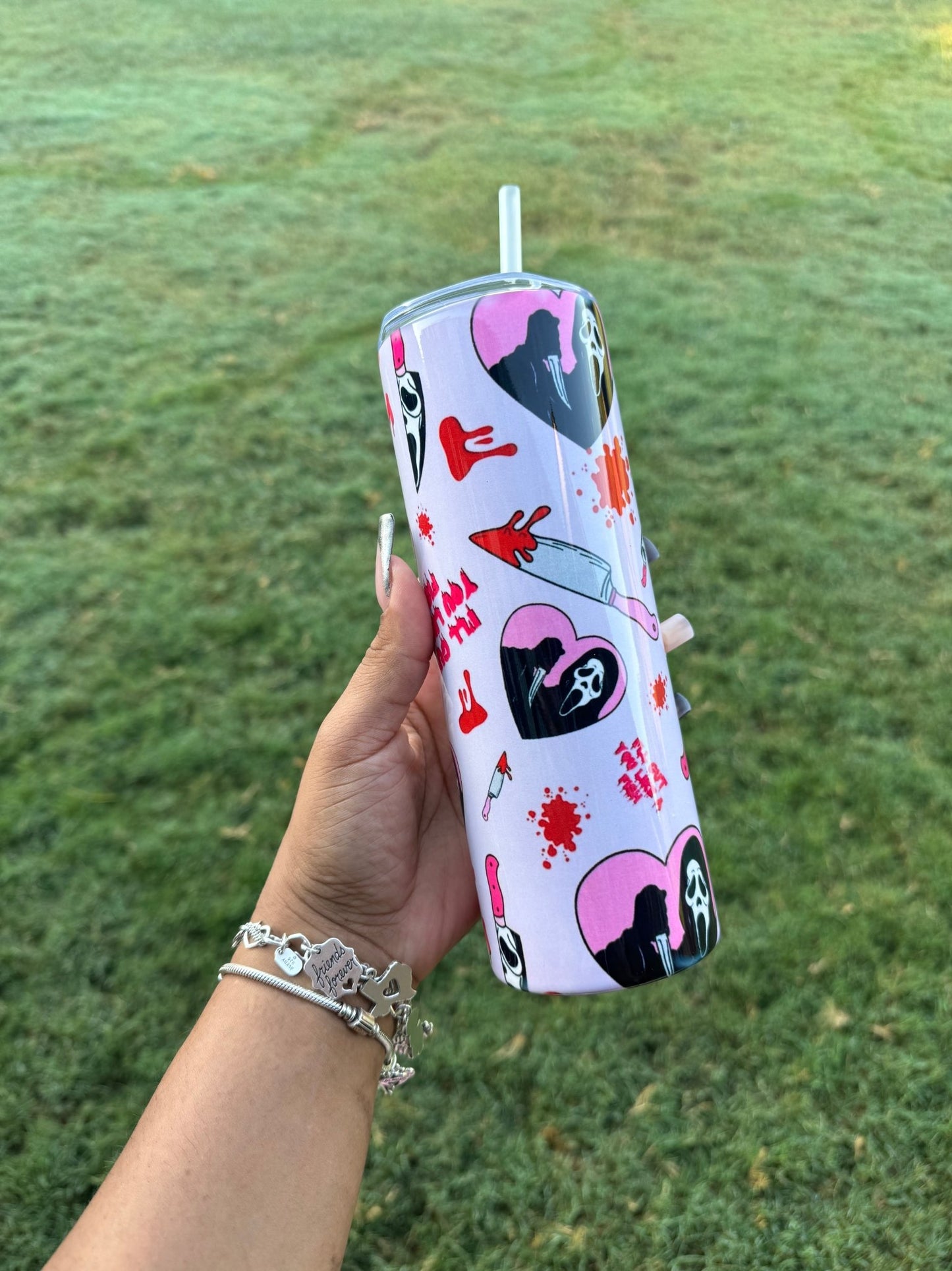 Spooky Love Scream 20oz Tumbler Cup