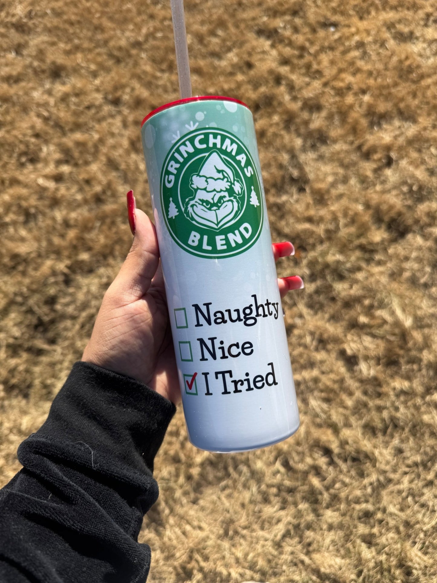 Merry Grinchmas 20oz Tumbler Cup