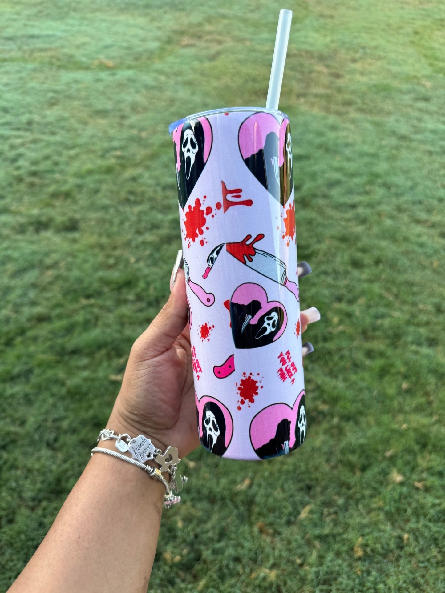 Spooky Love Scream 20oz Tumbler Cup