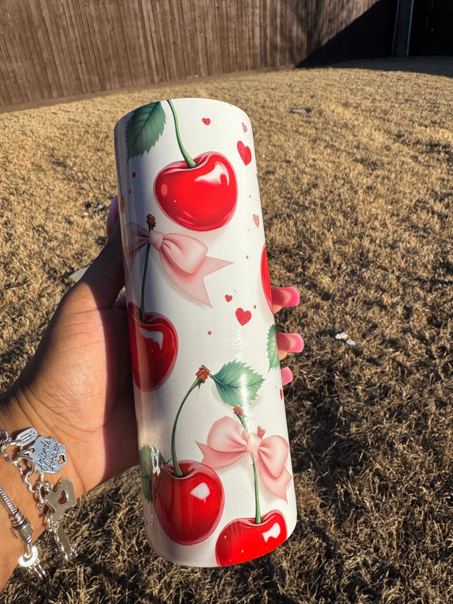 Cherry So Love 16oz Tumbler Cup