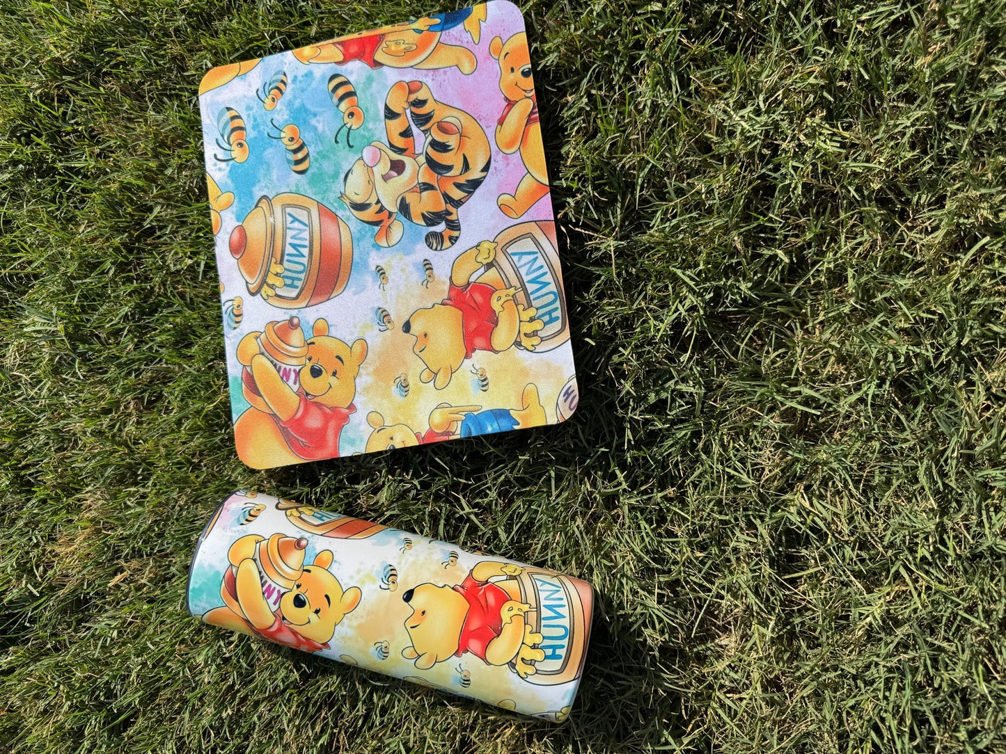 Winnie the Pooh Mouse Pad & Tumbler Bundle