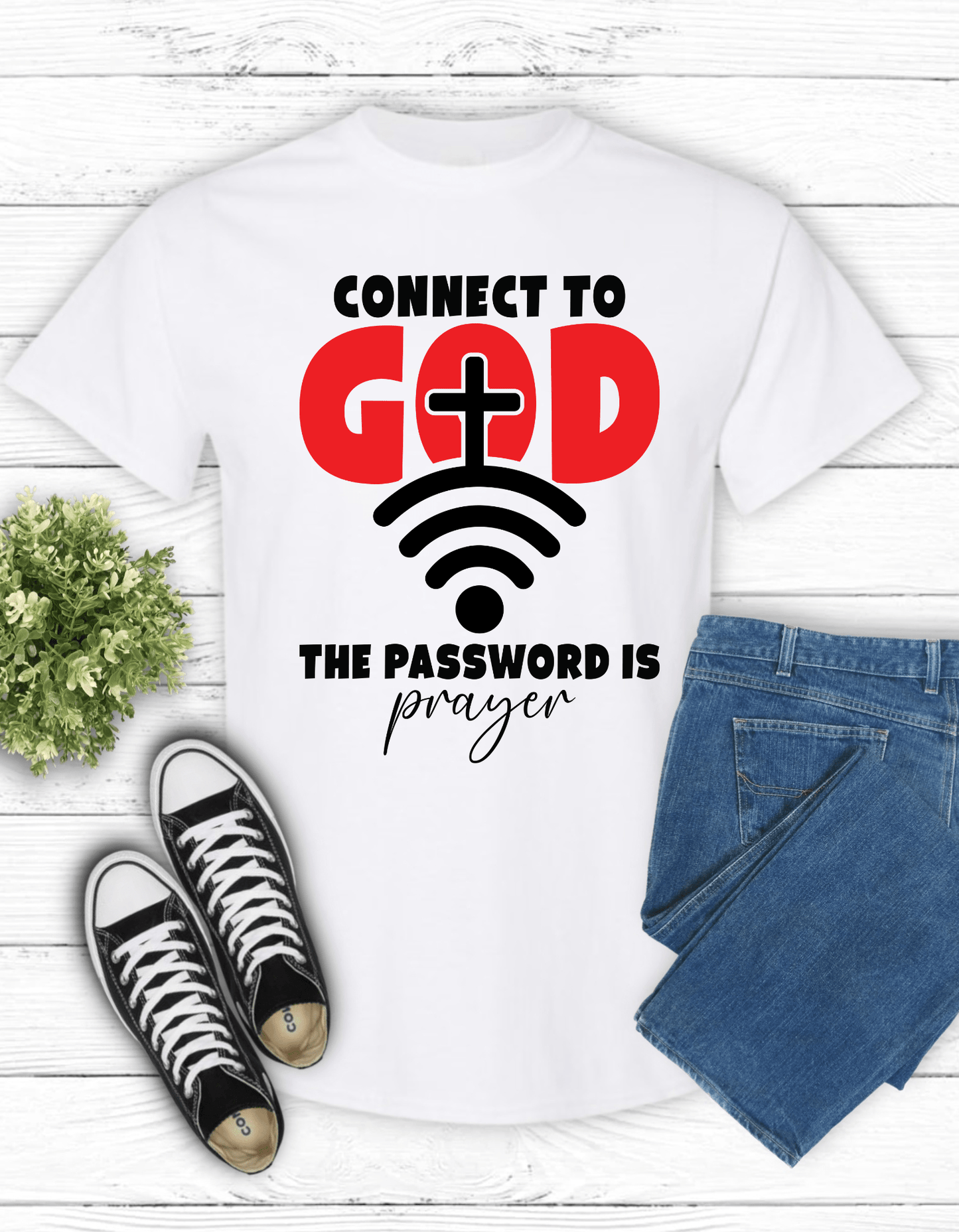 Connect To God T-Shirt