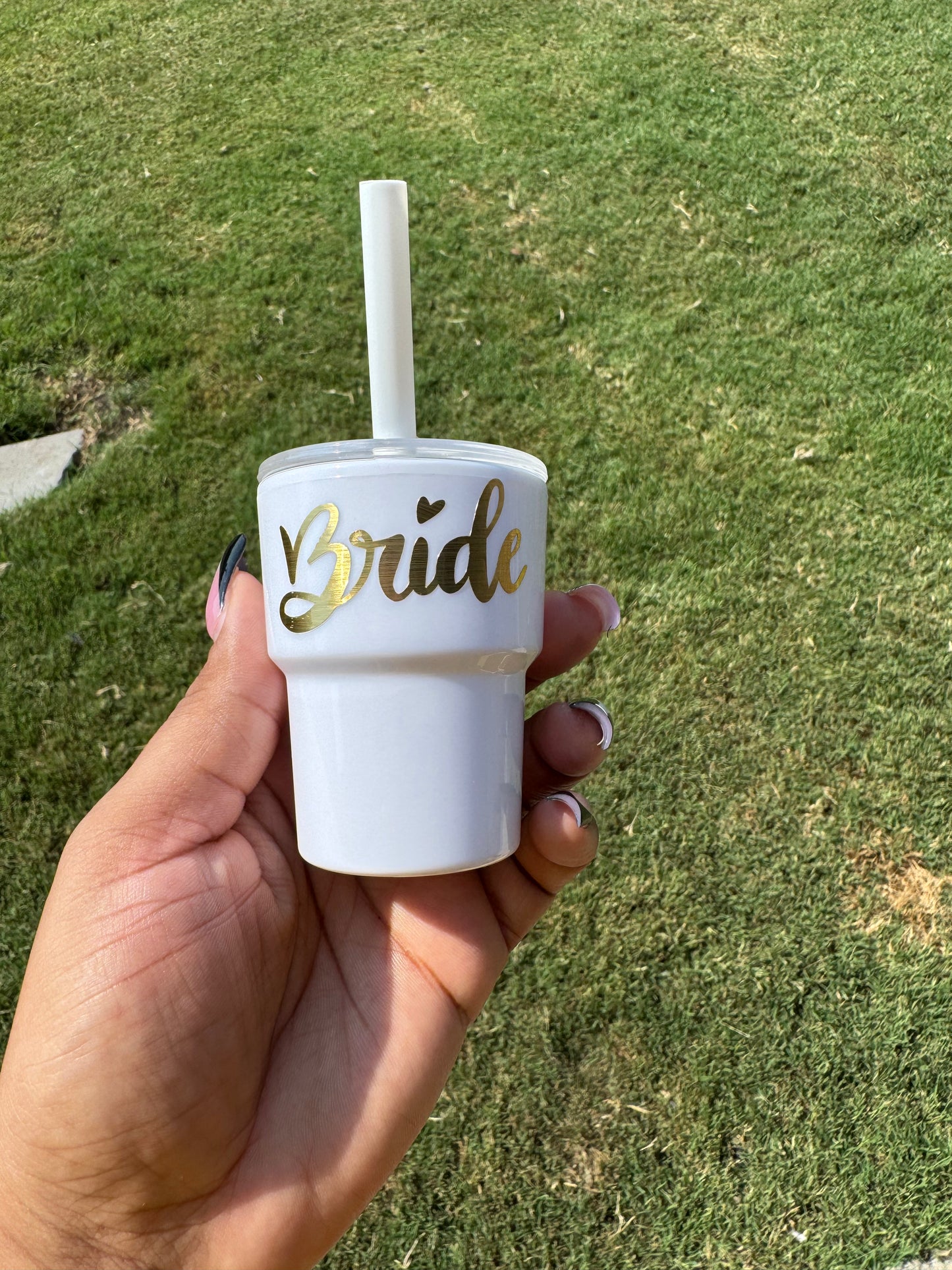 Bride Mini Tumbler Cup