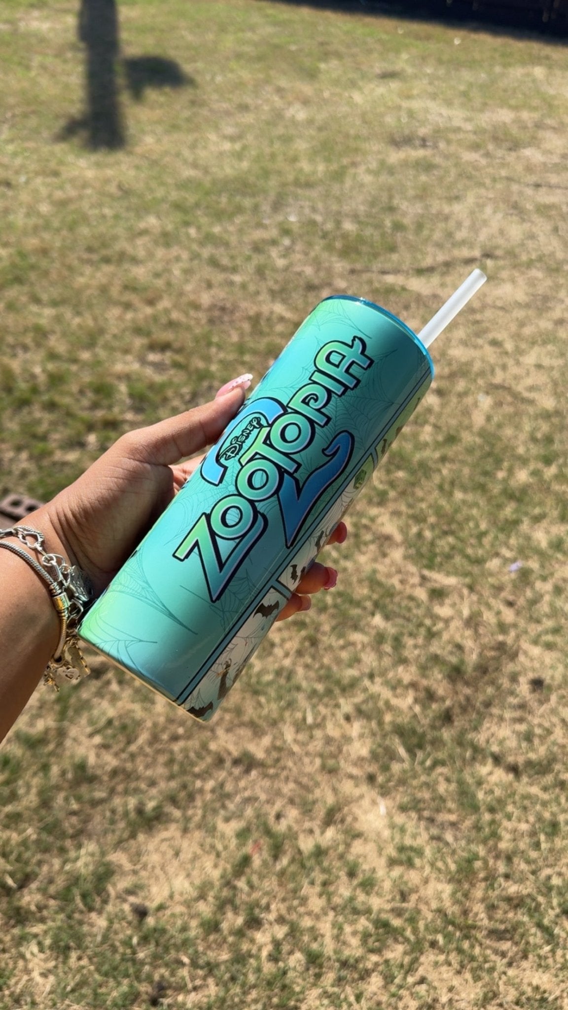 Zootopia Inspired 20 oz Custom Tumbler